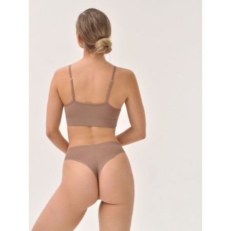 Braziliano panties women Mirey, size 50, brown color-2