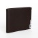 Male purse without fastening, department for maps, for bills, brown color