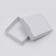 Self -assembly box, craft, white, 16 x 16 x 6 cm