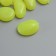Decor for creativity plastic shines in the dark "yellow pebbles" set of 12 pcs