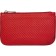 Cross-Bodi bag with Mumi zipper, with a cosmetic bag, red color
