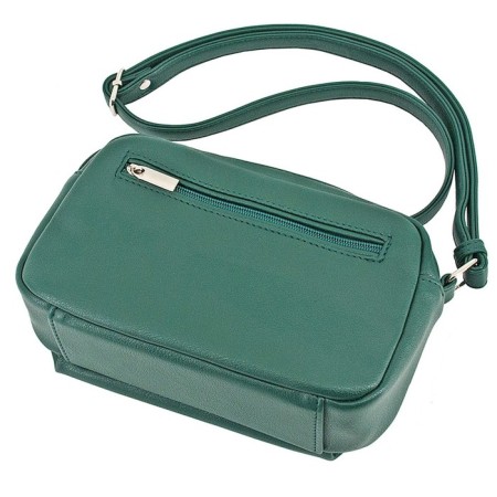 Women's bag B2773-04110, emerald color, artificial leather, 70x7x14 cm-2