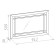 Sherlock 7, 599 × 16 × 942 mm mirror, chocolate nut color