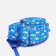 Baby backpack on lightning, external pocket, blue color