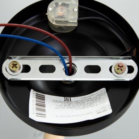 Bra "Brussels" 1x60W E14 black 26x14x26 cm Bayerlux-8
