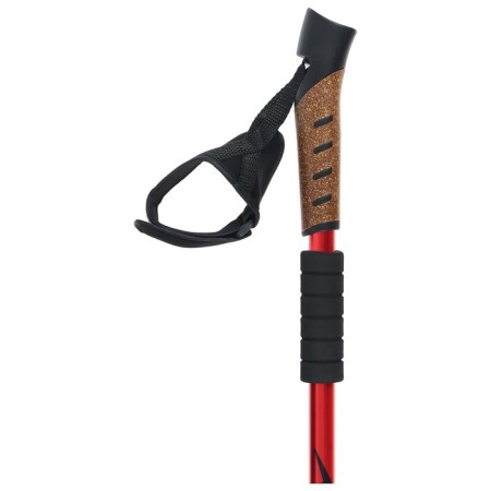 Scandinavian walking ONLYTOP, telescopic, 3 sections, up to 135 cm, 2 pcs., Mix color-8