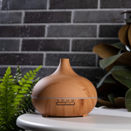 Air humidifier Luazon LHU-11, ultrasonic, 300 ml, 4 modes, backlight