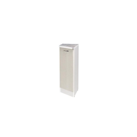 Larisa floor cabinet 300x600x850 completing left closed white/Latte/Country