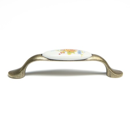 Rose Cappio Ceramics bracket handle, 96 mm, bronze color-1