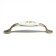 Rose Cappio Ceramics bracket handle, 96 mm, bronze color