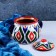 Sugar Rishtan Ceramics "Atlas", 800 ml, multi -colored
