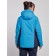 Ski jacket female winter, size 58, blue color