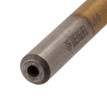 Senkovka cone Denzel under M4 72302, HSS, on metal, cylindrical shank, D = 8.3-2