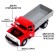 Inertial truck "ZIL. Self -Summary ", scale 1:34, light and sound