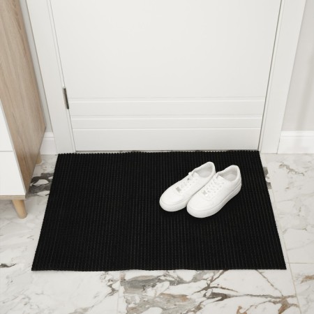 Coating carpet bristle "grass", 60 × 90 cm, black color-8