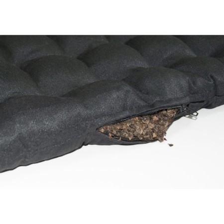 Pillow for stool Coons Black 40x40cm Luzga buckwheat, Greta hl35%, PE65%-2