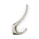 Furniture hook Cappio Note, two -rod, matte nickel