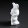 Figure for coloring "Hare with carrots" 13x8x8cm