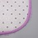 Bath and toilet rug of the Dula "Pushistik", 40 × 60 cm, lilac color