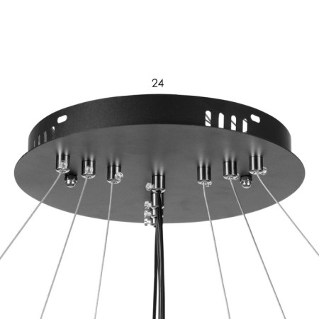 Chandelier 2685/3 LED 170W 3000-6000K black and gold 80x80x40 cm Bayerlux-3