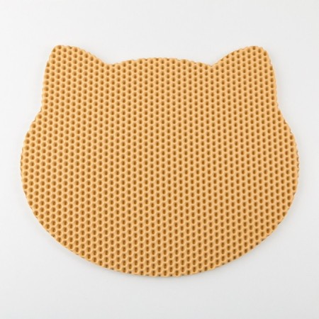 Rug for a bowl and a muzzle tray, beige, 35x41.5 cm-2