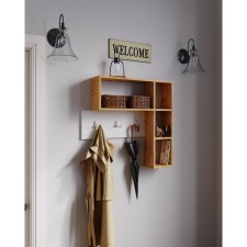 Ban Fleur, 838x160x784, oak craft gold/white