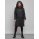 Coat insulated winter female, size 48, black color