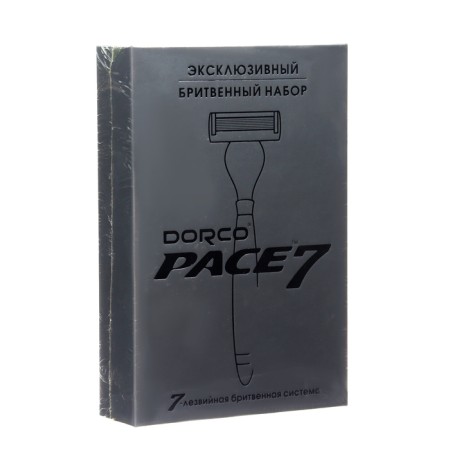 Dorco Rasa 7, 5 cassettes in gift packaging with silver embossing