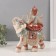 Polystone souvenir "Ganesha on the elephant" Sand 10x20x26 cm