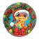 Spring Rainbow "New Year and Snake", Mix Colors, D.-5CM