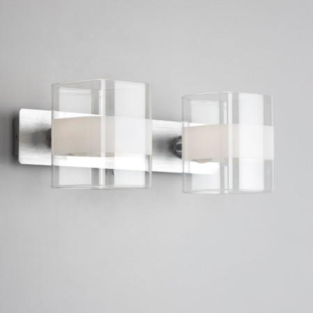 Sconces Citilux "Virta" CL139320, 32x10 cm, 2x60W, E14, color gray color-2