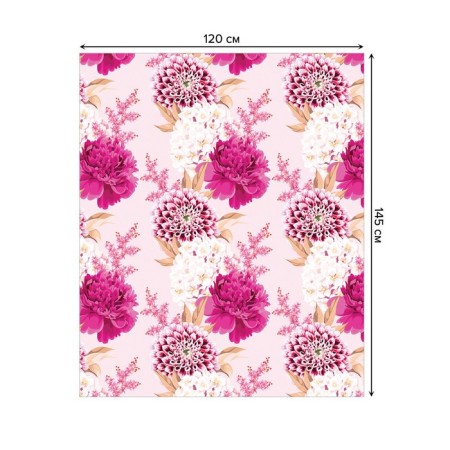 The tablecloth “Bright colors”, rectangular, Saten, size 120x145 cm-1