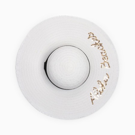Women's hat minku Milk color, rr 56-58-3