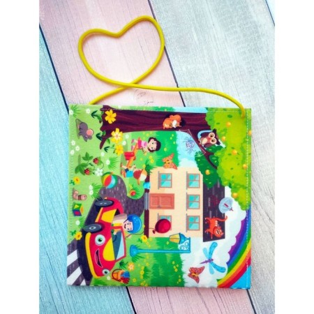 Puzzle “Game on the road. Playground ", the series" I see "-2