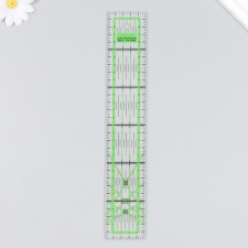 Ruler for patchwork plastic 5x30x0.3 cm