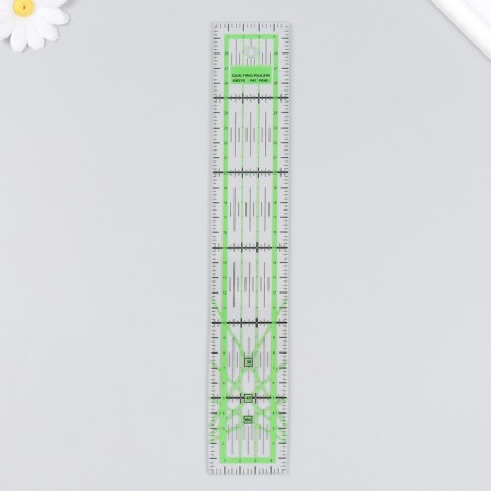 Ruler for patchwork plastic 5x30x0.3 cm