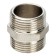 NIPPEL STUT SFT-0004-000011, 1 ", outer/outer thread, nickelled brass