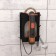 Holder for polishing cars, wall, black