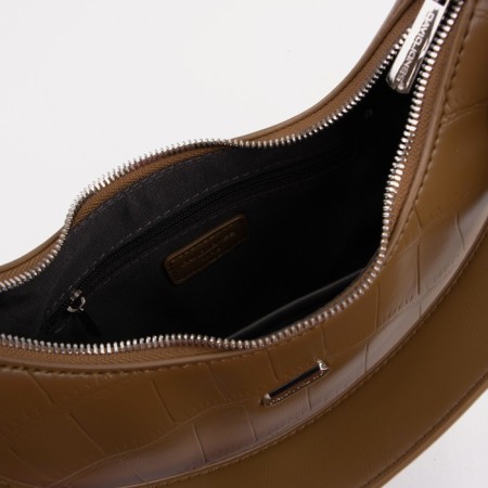 Bag-Baget on the zipper David Jones, external pocket, olive color-2