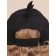 Children's cap, size 51-52, black color