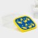 A set of food containers of the Dolyan Lemons, 3 pcs: 150 ml, 500 ml, 1.2 l, rectangular