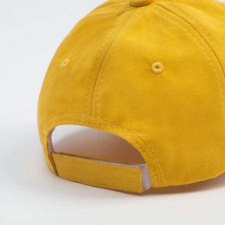 Children's cap "Dinosaurs" minku yellow color, rn 50-1