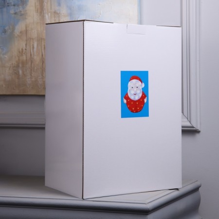Figure Acryl. "Santa Claus" 40x60x47 cm, 35 LED, 220V, white-3