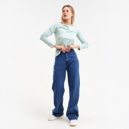 Women's jeans, blue color, size 31 (46-48)