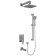 The shower system Rush Thira TR3635-60, single-leaf, built-in, tropical shower, watering can, chrome 97725