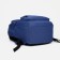 Youth backpack from textiles, 2 parts on lightning, 3 pockets, blue color