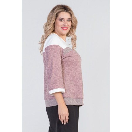 Female blouse, size 54, pink color-2