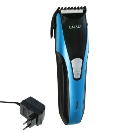 Galaxy Gl 4156 haircut machine, battery, 2 nozzles, 5 modes, blue