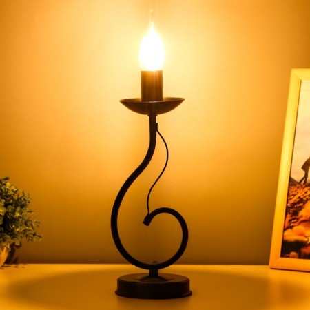 Black Black Risalux table lamp "Duchess" 1x15W E14-2