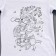 Set for creativity "T -shirt - coloring. The Dragon. Elements »Size: 128-134 cm